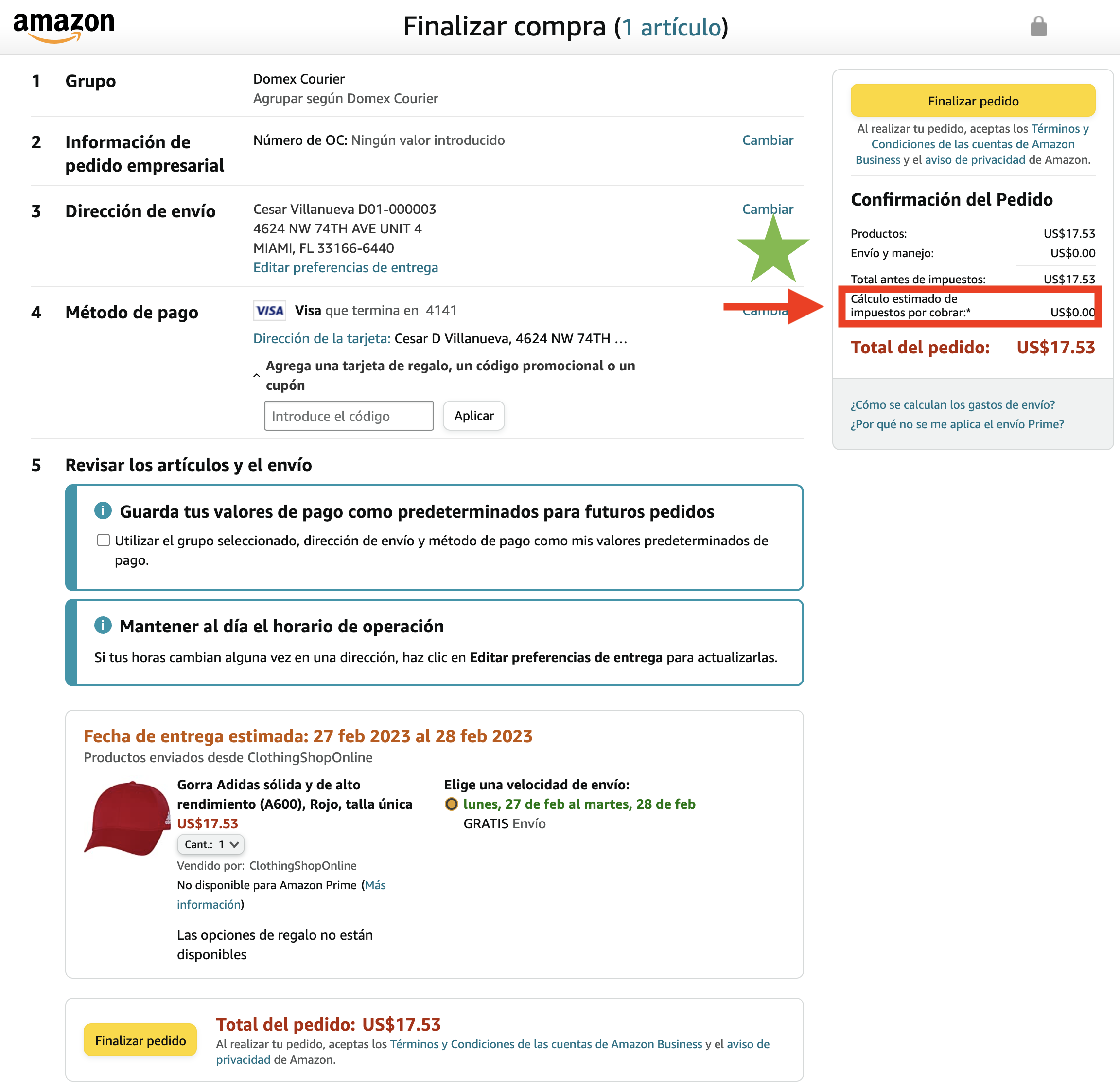 Amazon envios cheap a republica dominicana